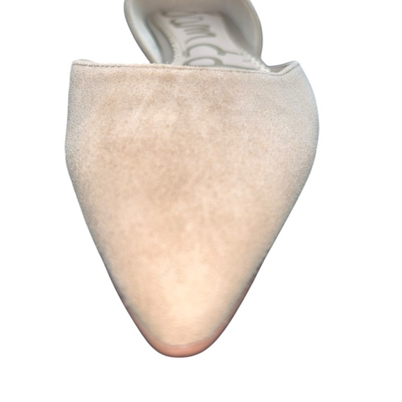 Sam Edelman Suede Nude Pointy Toe Flats Size 6.5 - Picture 8 of 11